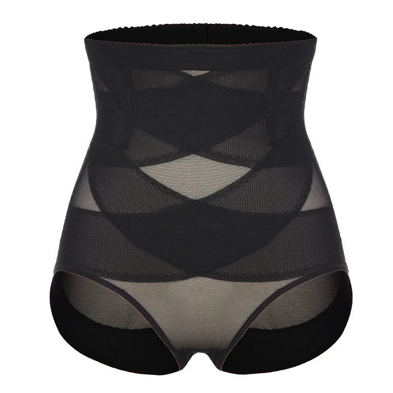 High Waist Cross Tummy Control Panty - Sculpté