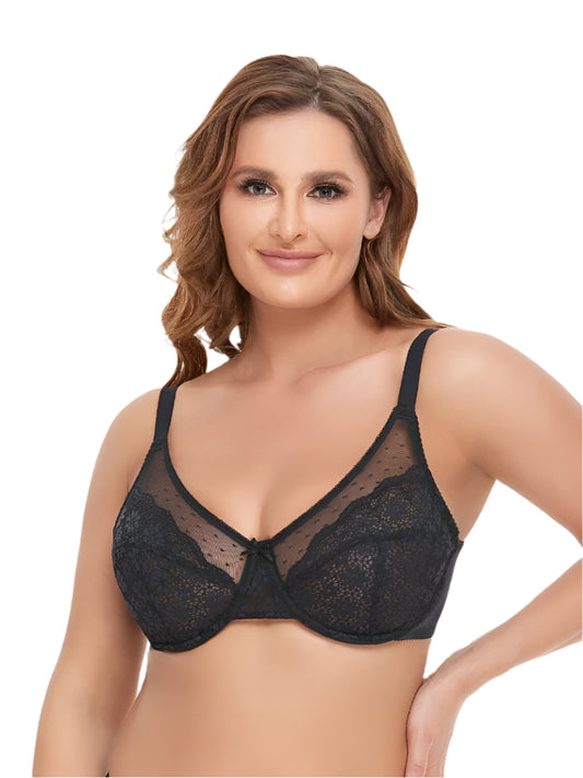 Full Coverage Lace Minimizer Bra - Sculpté