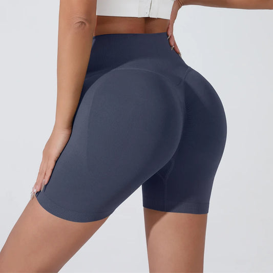 High Waist Breathable Tummy Control Gym Shorts - Sculpté