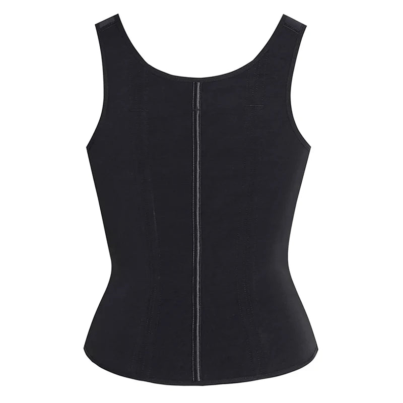 Double-Layer Waist Shaper Girdle With Bra - Sculpté